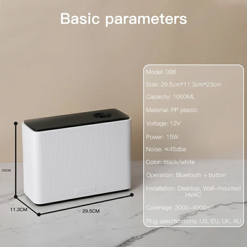 Namste Bluetooth Smart Fragrance Diffuser – HVAC Compatible for Home & Hotel