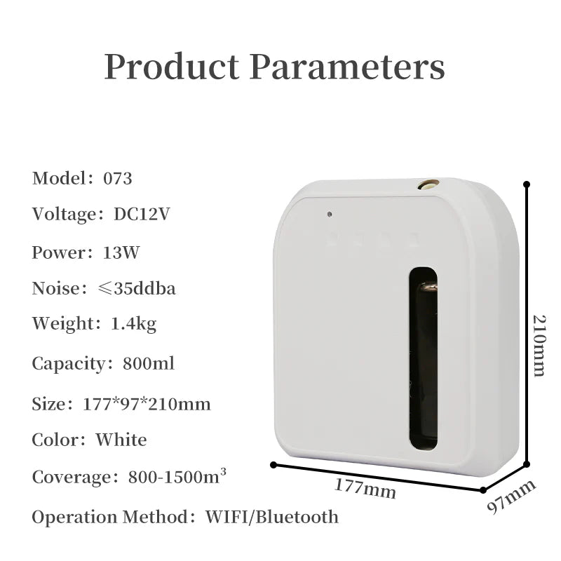 Namste Home Aroma Diffuser – Smart Control for Bedroom & Office