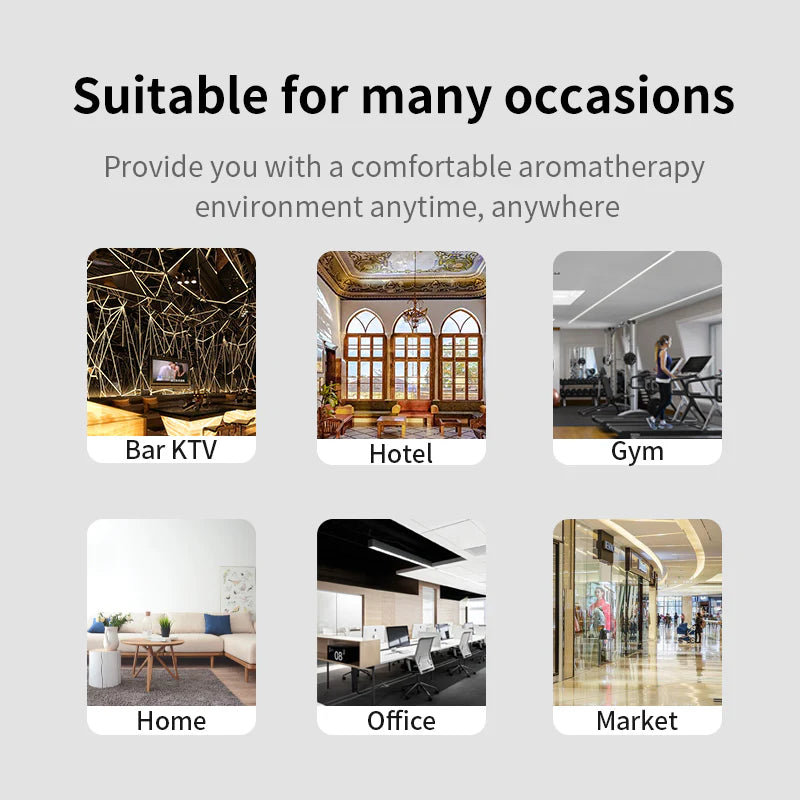 Namste Smart Aroma Diffuser – WiFi & Touch Control for Commercial Spaces