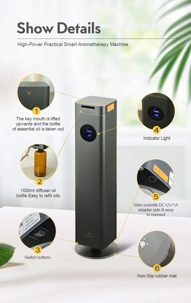 Namste Smart Aroma Diffuser – Touch Control & Ultra-Quiet Fragrance