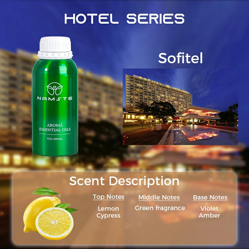 Namste Hotel Series Essential Oils 500ml - Premium Scents for Hotels, Spas & Luxury Spaces