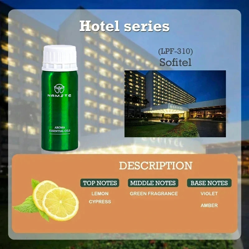 Namste Hotel Series Essential Oils 100ml - Premium Scents for Hotels, Spas & Luxury Spaces