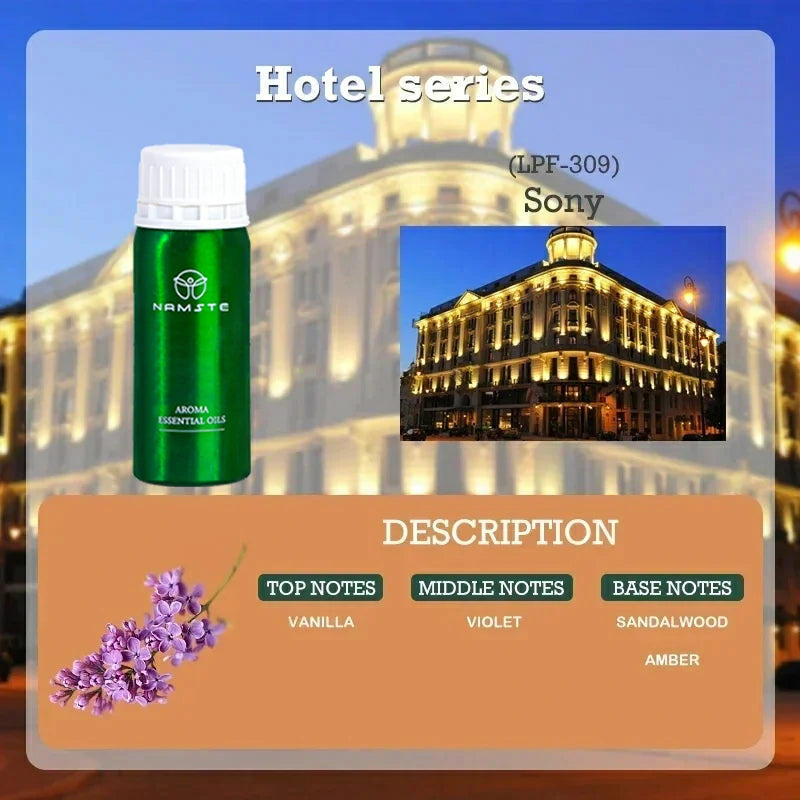 Namste Hotel Series Essential Oils 100ml - Premium Scents for Hotels, Spas & Luxury Spaces