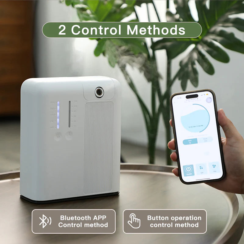 Namste Square Aroma Diffuser – Bluetooth & LED (In Stock)