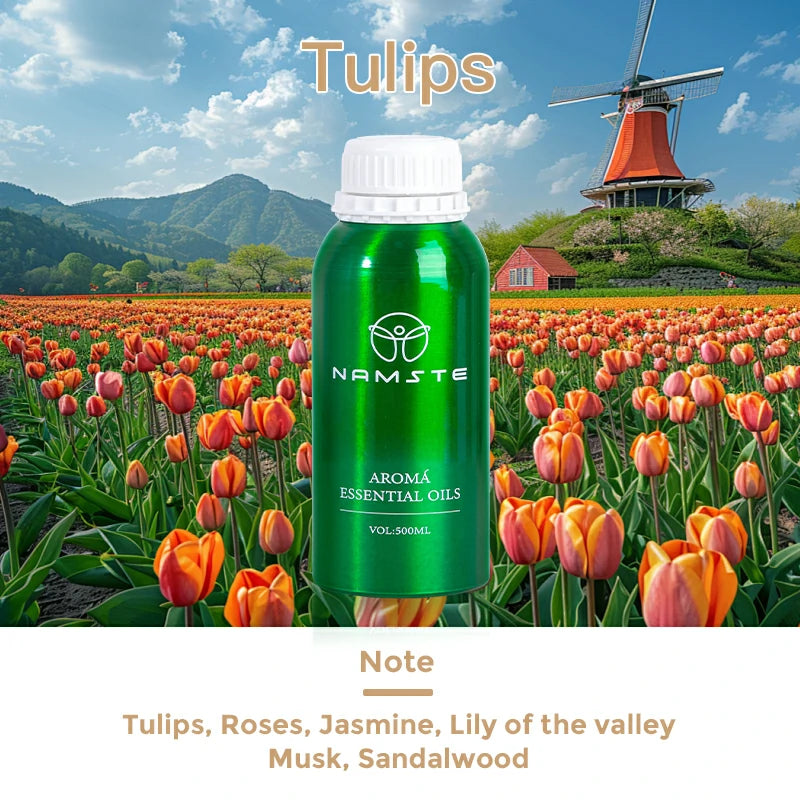 Namste Floral & Fruity 500ml Essential Oils - Fresh Floral & Sweet Fruit Scents for Home & Office