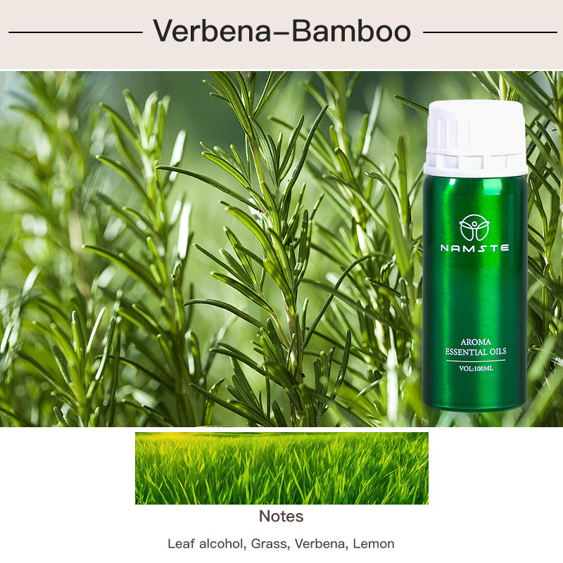 Namste Floral & Fruity Collection Series 100ml Essential Oil - Uplifting Floral & Refreshing Fruit Scents for Home and Office