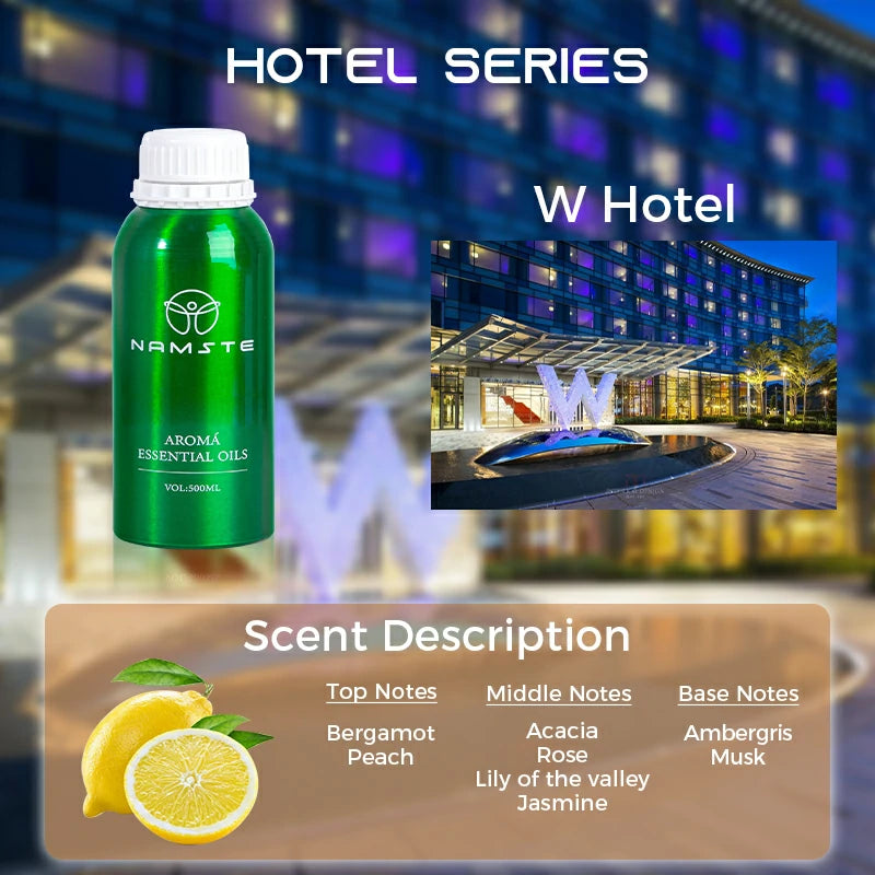Namste Hotel Series Essential Oils 500ml - Premium Scents for Hotels, Spas & Luxury Spaces