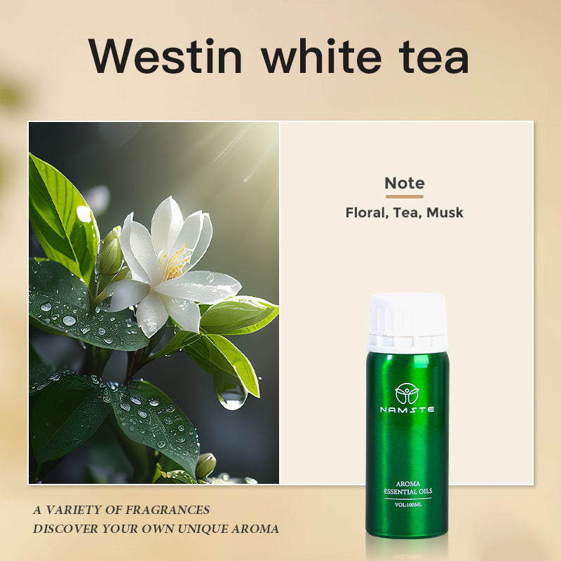 Namste Floral & Fruity Collection Series 100ml Essential Oil - Uplifting Floral & Refreshing Fruit Scents for Home and Office