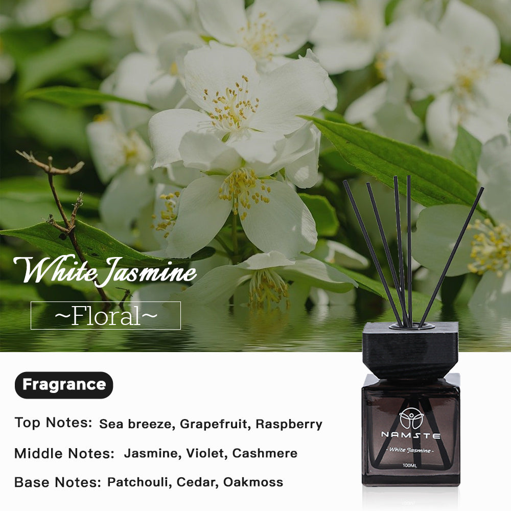100ML Reed Diffuser – Fireless Aromatherapy, Natural Scent for Home & Hotel