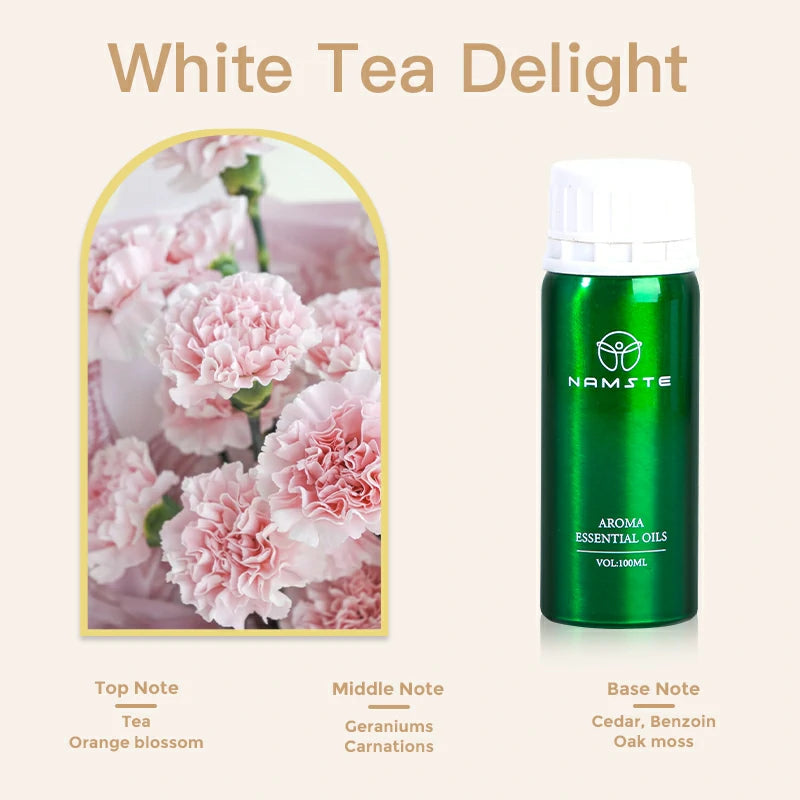 Namste Perfume Essential Oils 100ml Series - Create a Relaxing, Luxurious Ambience for Your Space