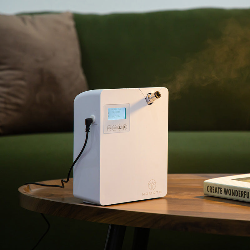 WiFi & Bluetooth Essential Oil Diffuser – Smart, Silent Aroma Diffuser for Small Spaces, 400m³ Coverage