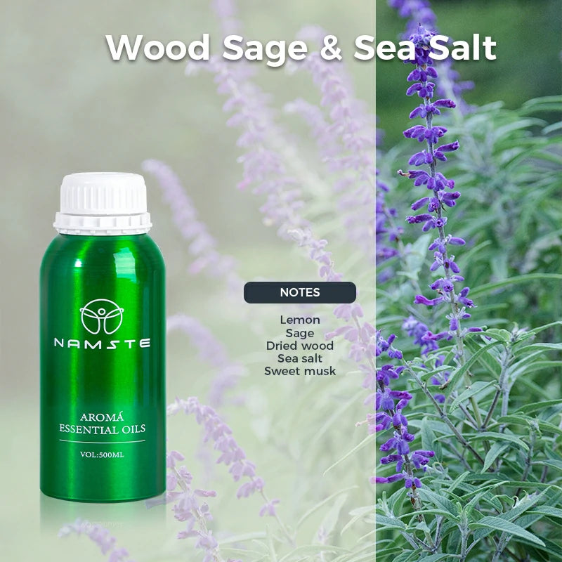 Namste Floral & Fruity 500ml Essential Oils - Fresh Floral & Sweet Fruit Scents for Home & Office