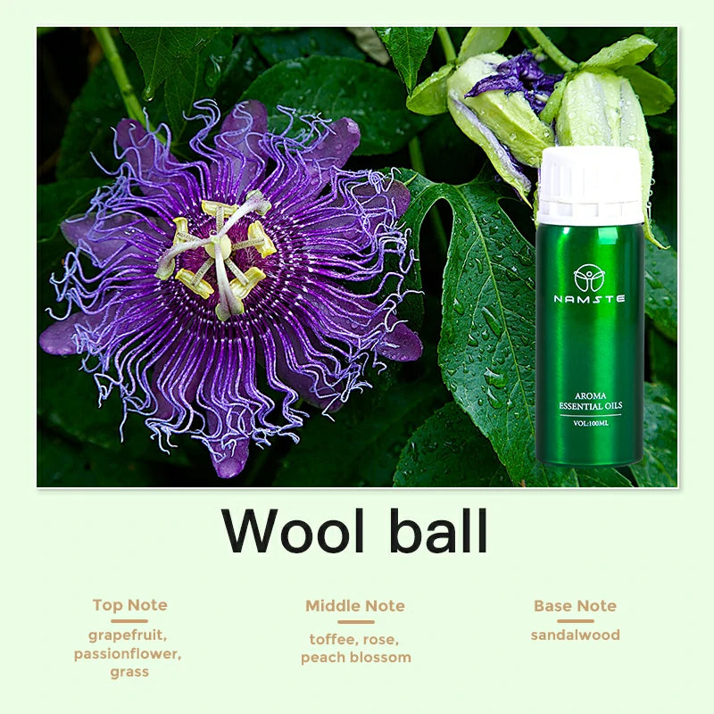 Namste Perfume Essential Oils 100ml Series - Create a Relaxing, Luxurious Ambience for Your Space