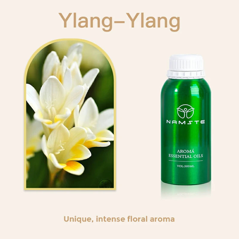 Namste Perfume Essential Oils 500ml Series - Luxurious Fragrances for Diffusers, Ideal for Home & Office Spaces