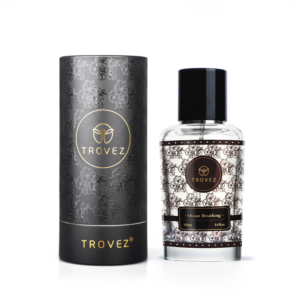 Ocean Breathing Perfume – Elegant Fresh Citrus Fragrance, Long-Lasting Unisex Body Spray, Refreshing Gift for Him & Her