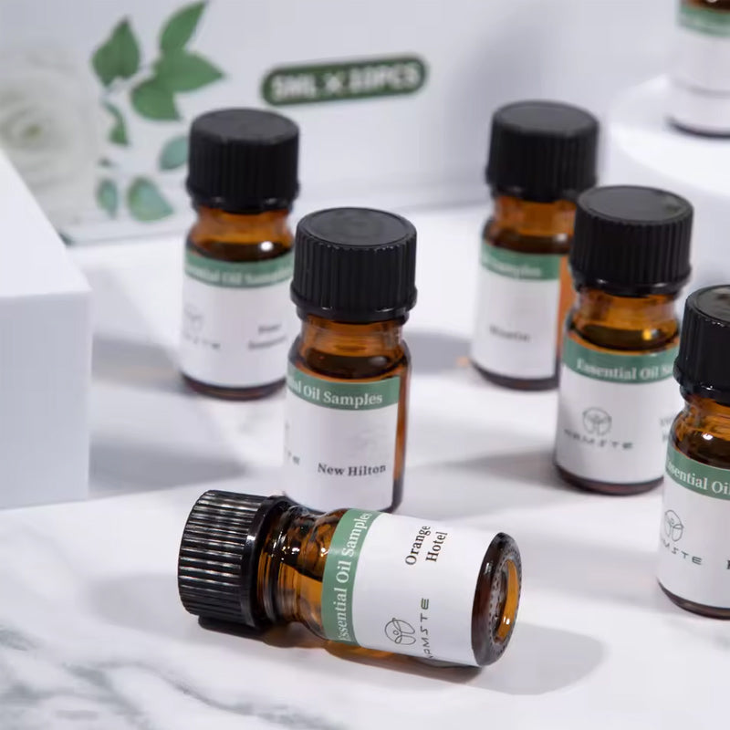 5ML Aromatherapy Oils 10-Pack – Choose Your Scent for Home, Hotel, Office